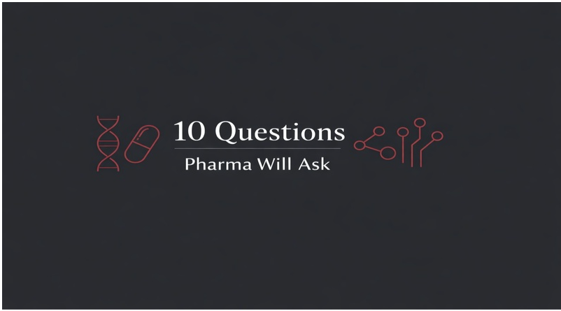 10 Questions Pharma Will Ask — readiness guide for health tech founders
